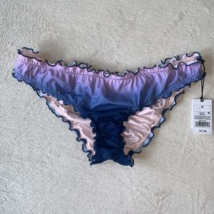 Purple ombré bikini bottoms
